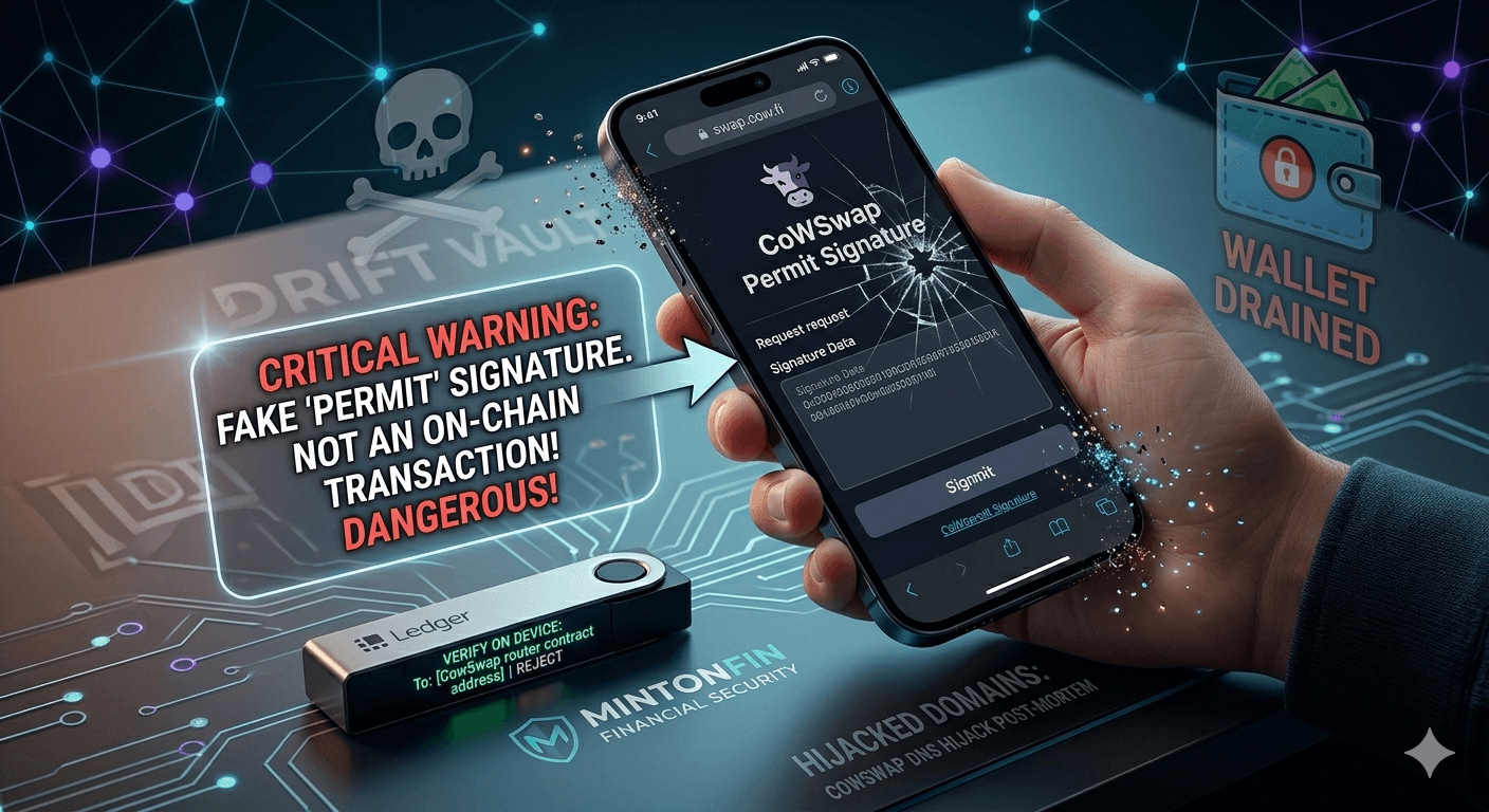 Hijacked Domains: How CoWSwap’s $1.2M Supply Chain Attack Happened (and How to Protect Your Wallet)