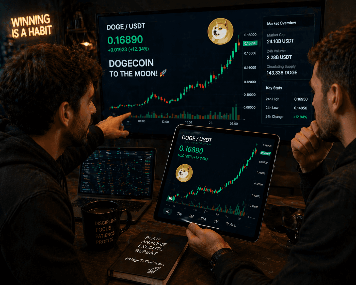Dogecoin shows renewed strength, eyes $0.10