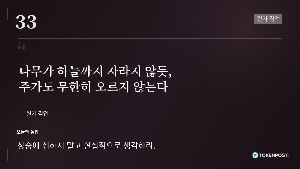 ‘Trees Don’t Grow to the Sky’: Wall Street Adage Warns Crypto Bulls