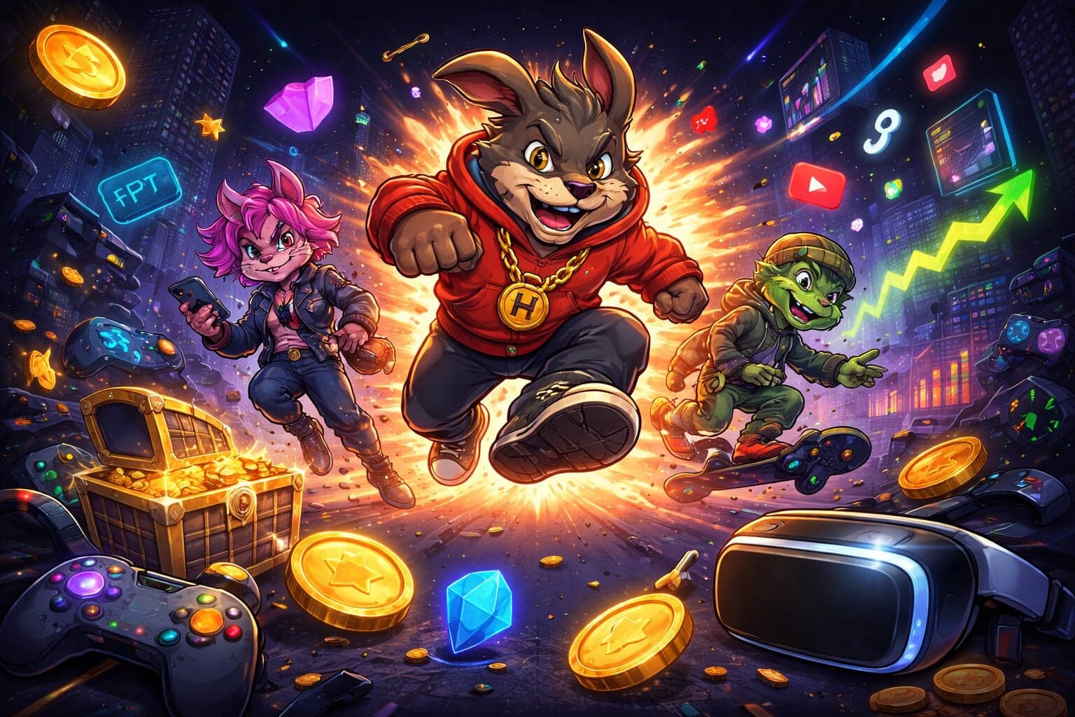 Top 4 Gaming Tokens to Watch as Web3 Gaming Levels Up