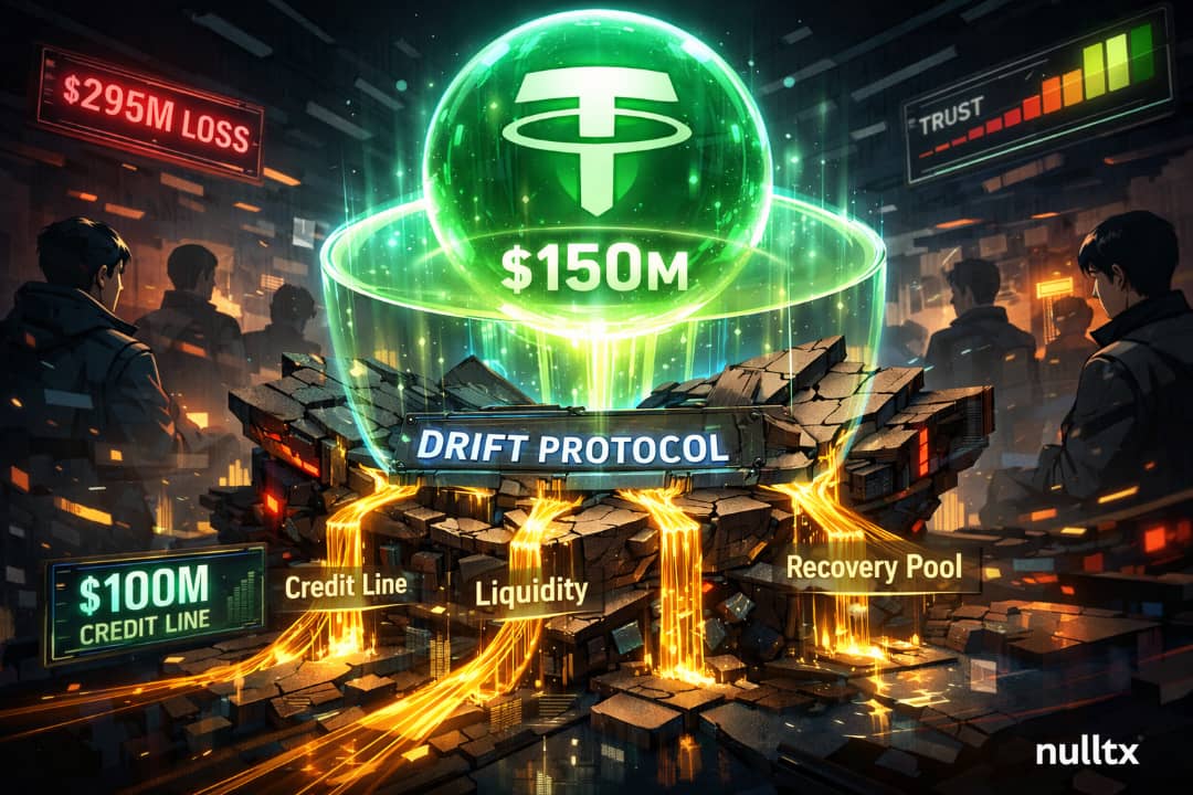 Tether Comes To Save The Day With Unprecedented $127.5 Million Backstop For Drift Protocol Industry Shock