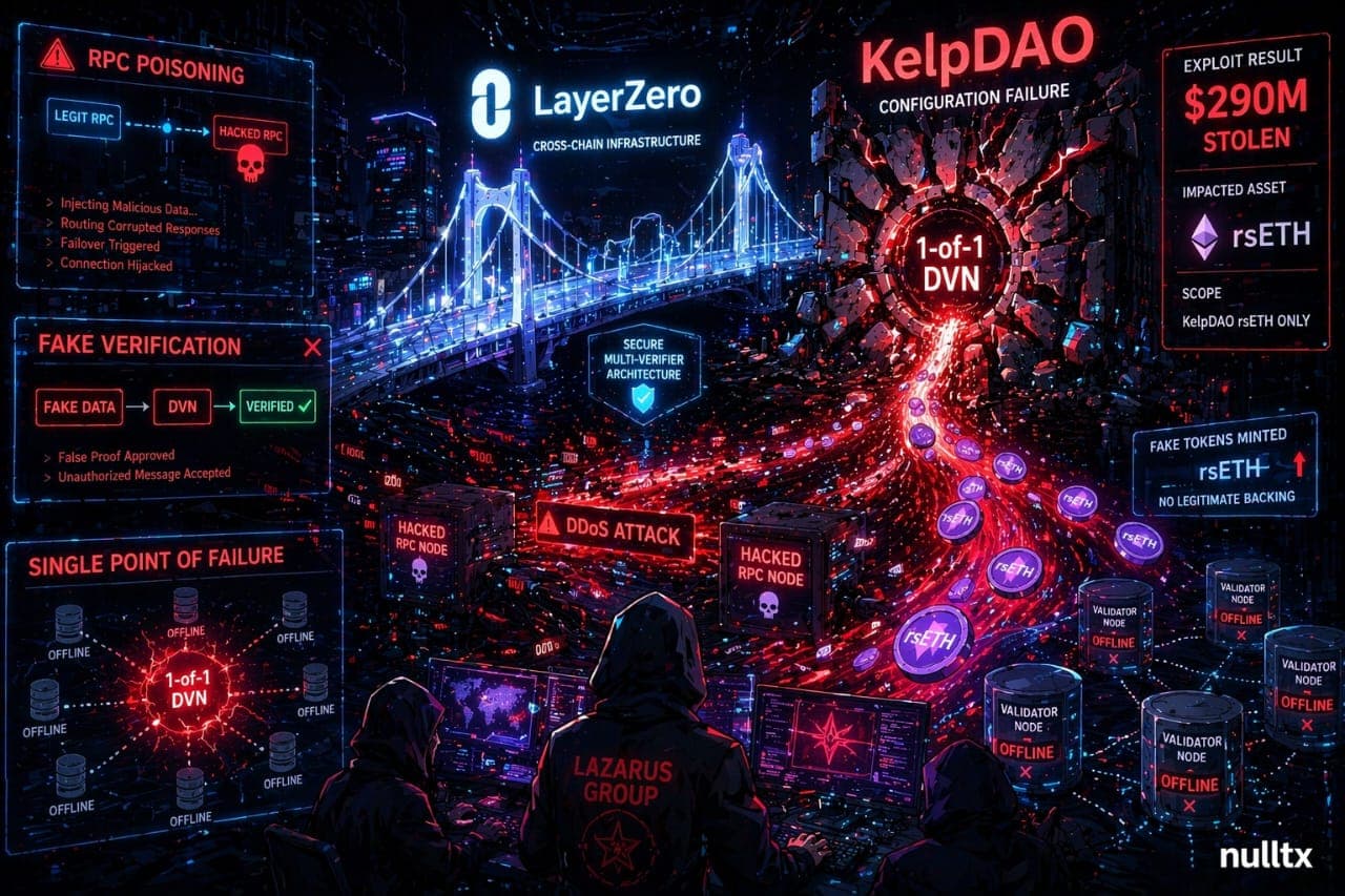 LayerZero Blames KelpDAO for $290 Million Hack, Citing Possible Links With DPRK’s Lazarus Group