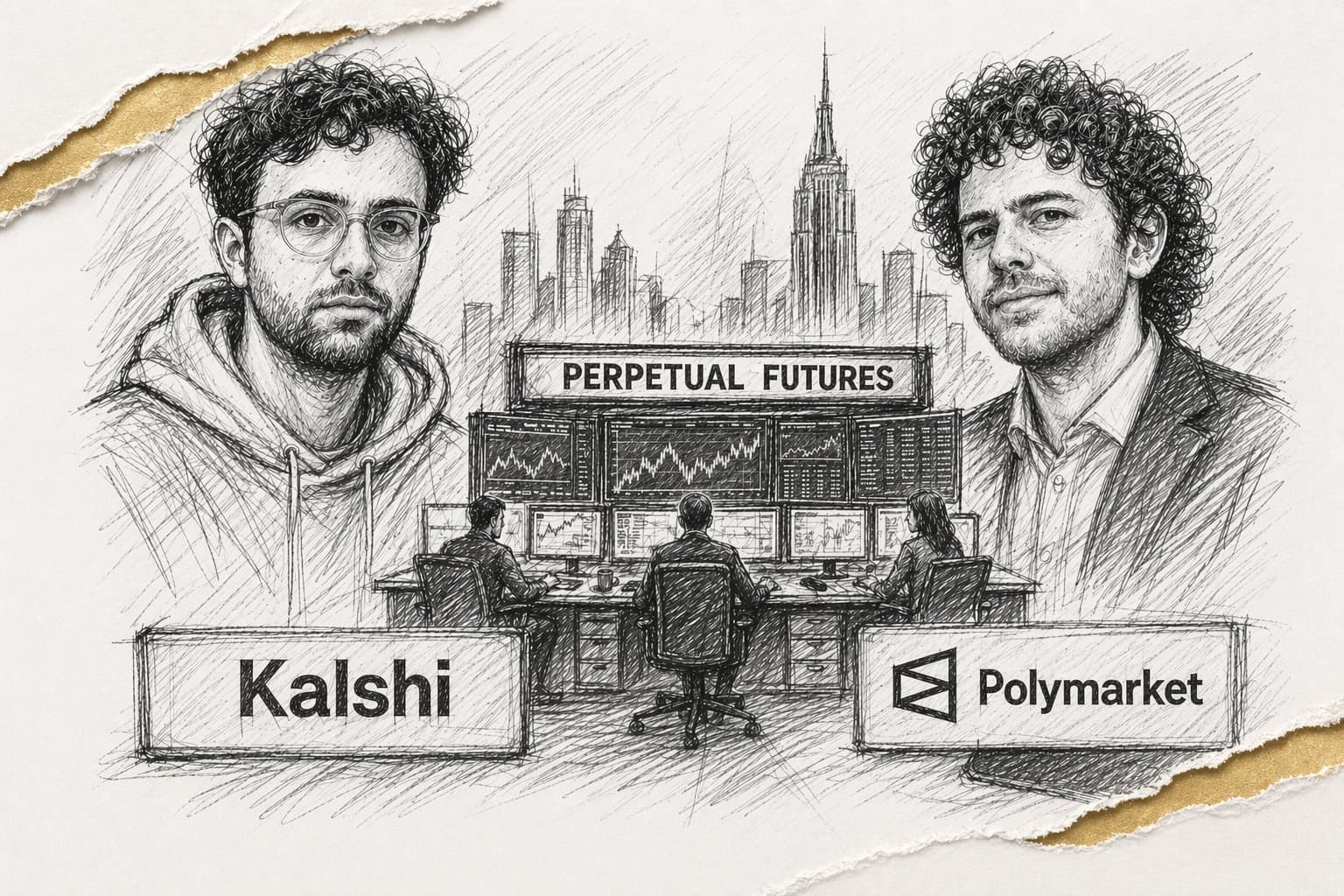 Kalshi and Polymarket Race to Launch Crypto Perpetual Futures, Challenging Coinbase and Robinhood