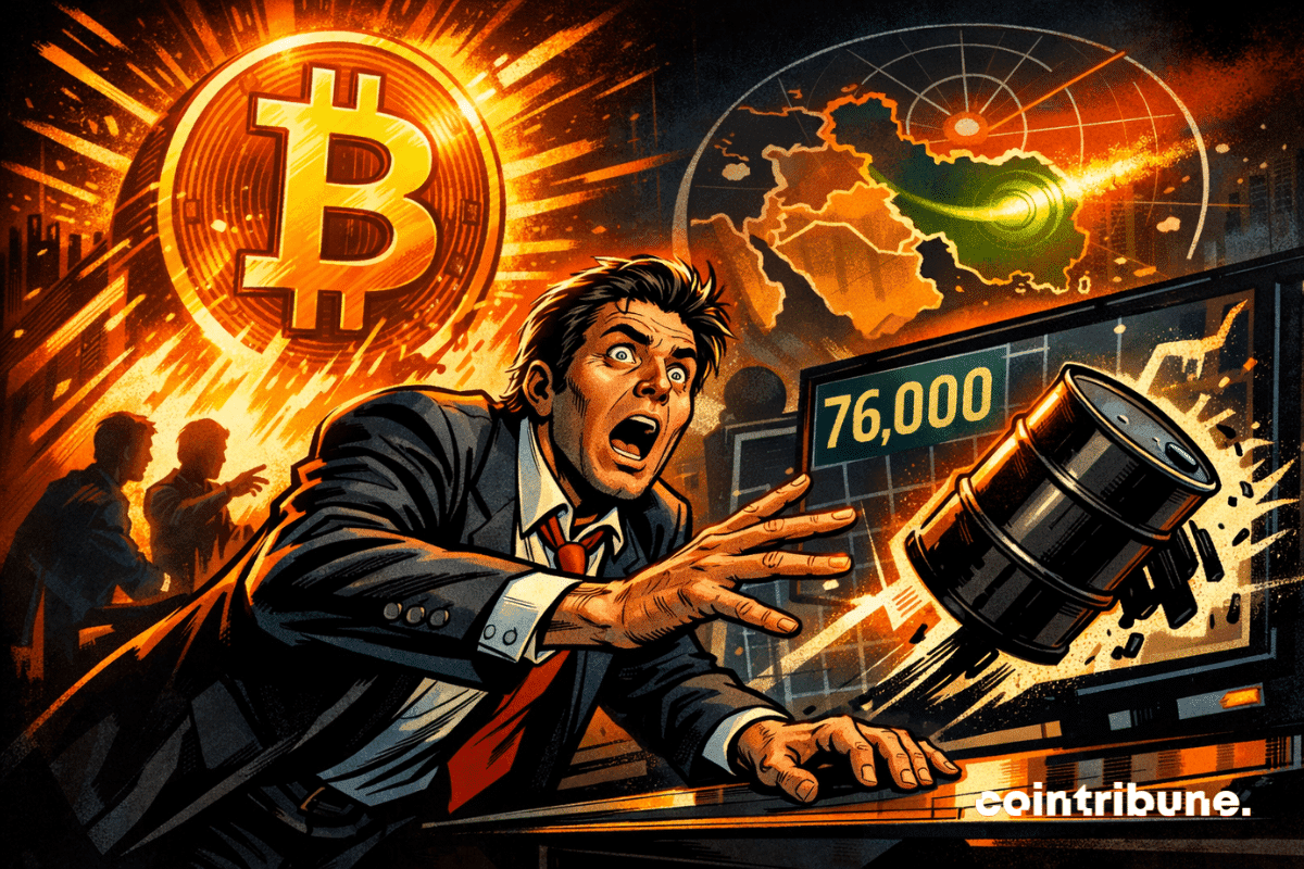 Bitcoin takes off, oil falls after the opening of Hormuz