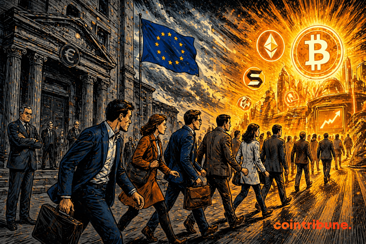 According to a study, 35% of European investors could change banks to access crypto