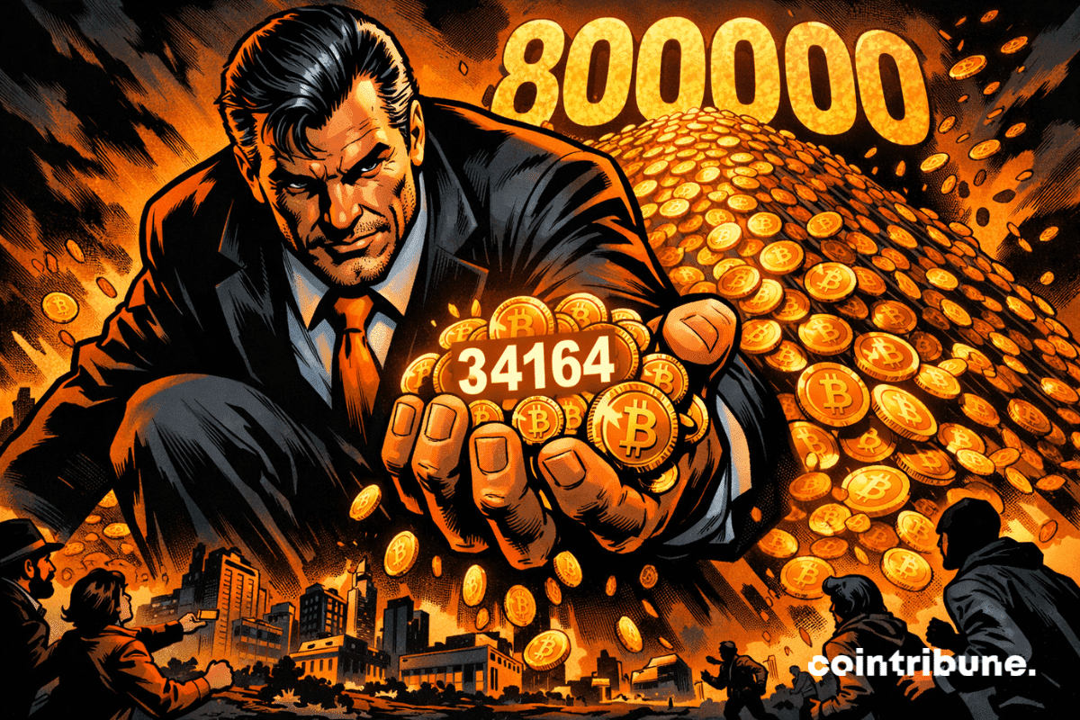 Strategy buys 34,164 Bitcoins for 2.5 billion and surpasses 800,000 BTC